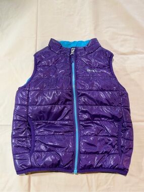 Pacific Trail Kids Girls Purple Puffer Vest Size 4T